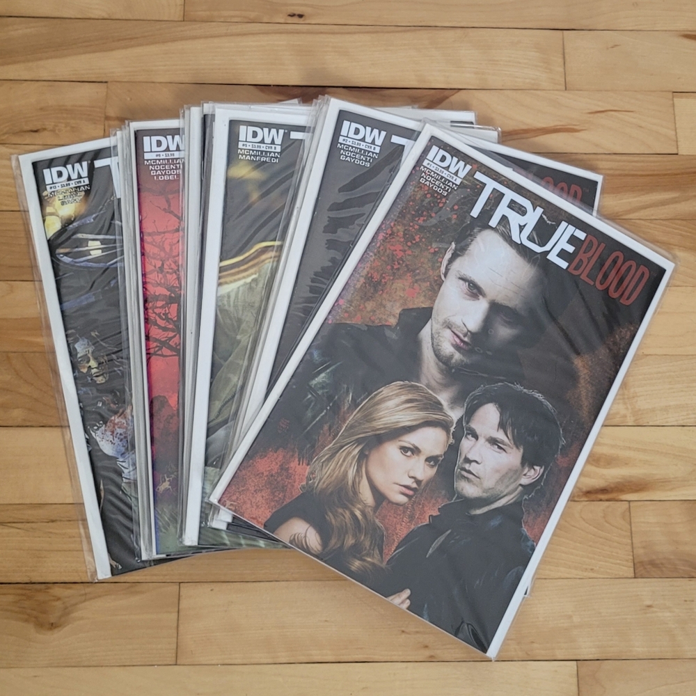 IDW True Blood Comic Book Collection - Number 1 to 13